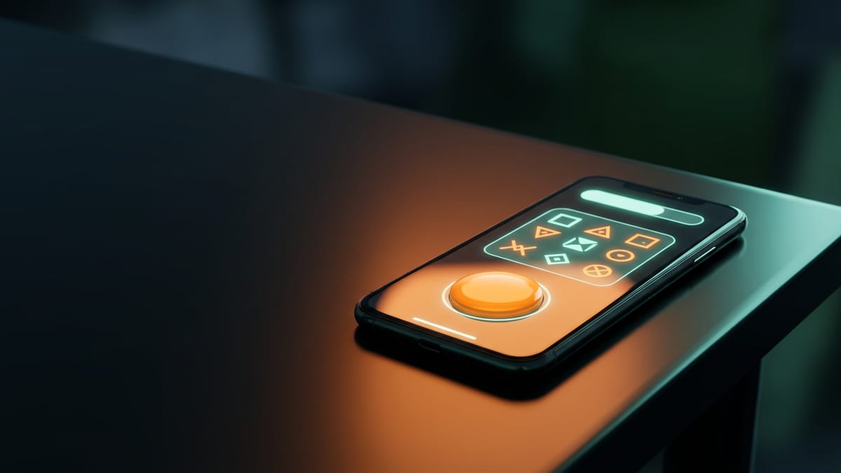 Jogo instantâneo aberto no celular na plataforma Betão